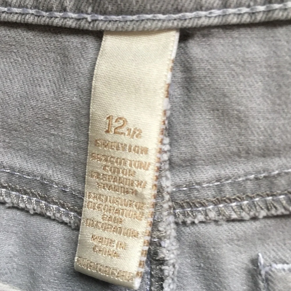 FREE!! Justice girls gray jean shorts